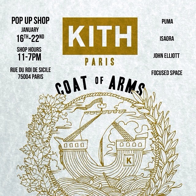 Kith Paris – Ronnie Fieg + Puma – Disc Blaze Lite Coat Of Arms