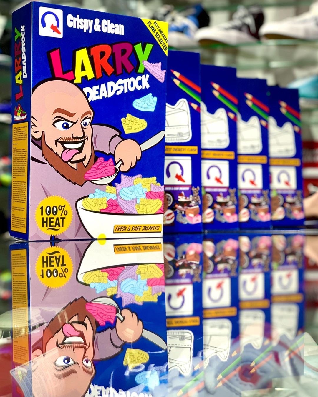 Les céréales Larry Deadstock : crispy & clean !