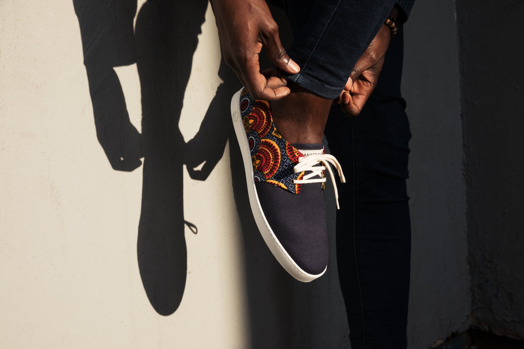 Les sneakers Panafrica s'inspirent des couleurs de l'Afrique