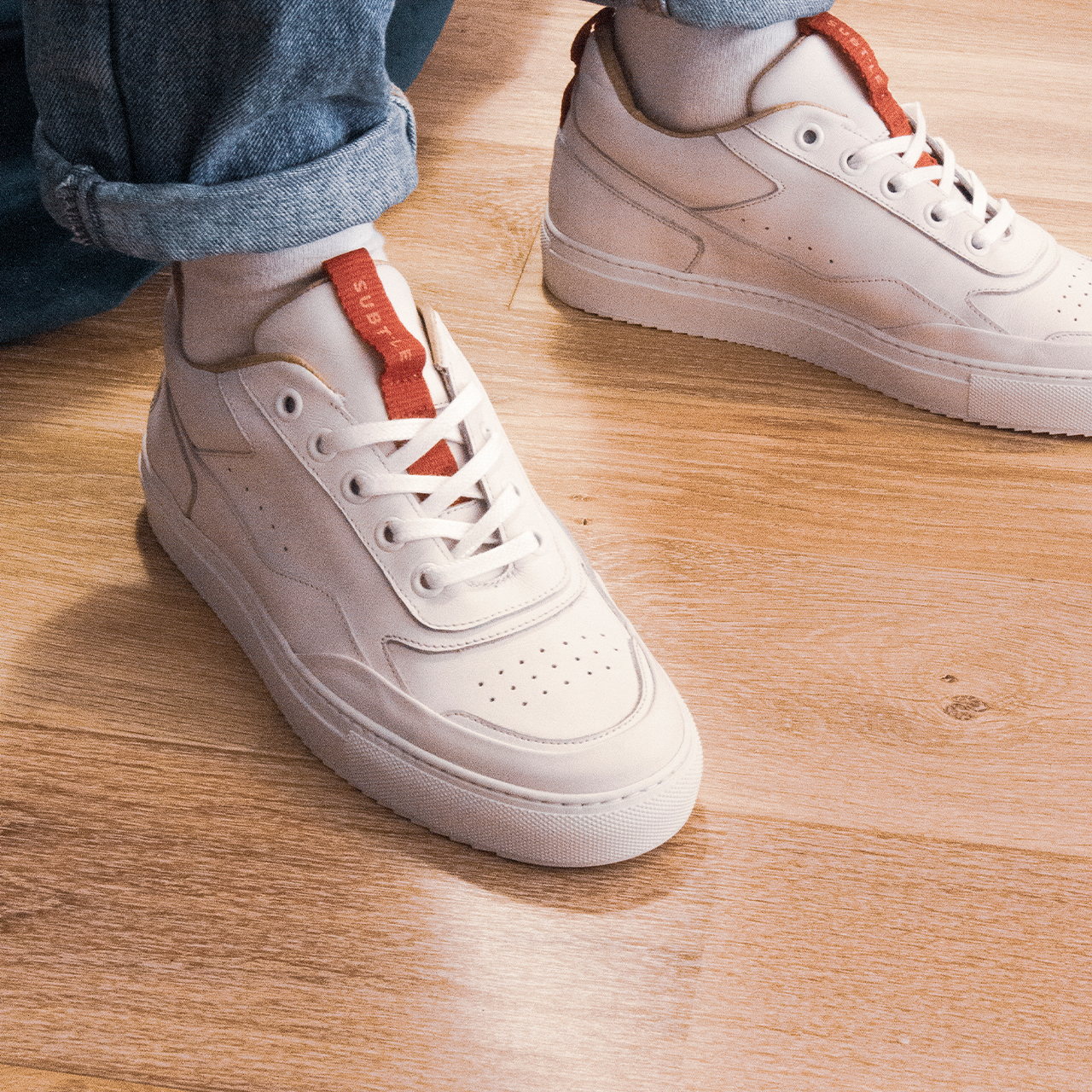 Sublte Shoes présente ses nouvelles baskets blanche en cuir, les Sigma