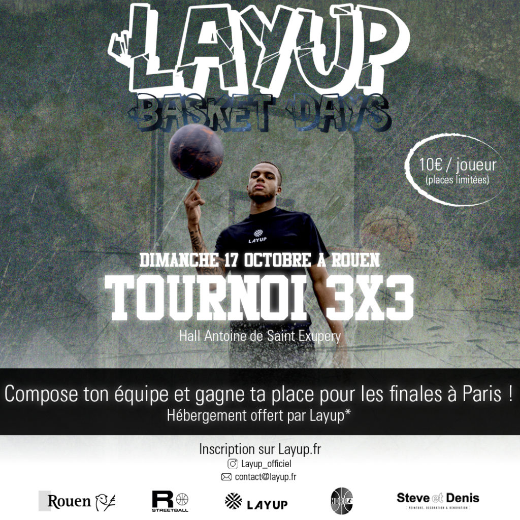 Layup Basket Days : ça commence à Rouen !