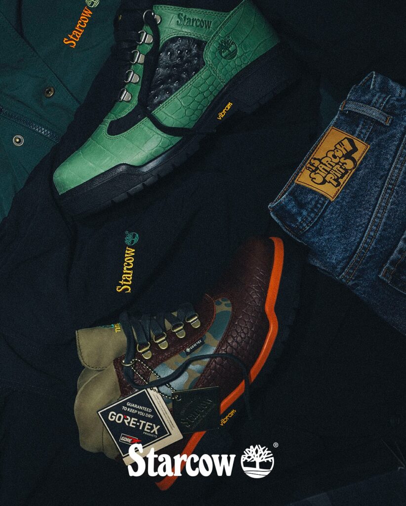 Découvrez les Timberland Field Boots en collaboration avec Starcow !
